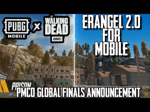 PUBG Mobile Erangel 2.0 & PUBG x The Walking Dead Collaboration PMCO Global Announcement Highlights