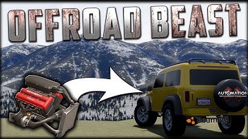 Building My Greatest Offroader Yet - Automation - BeamNG