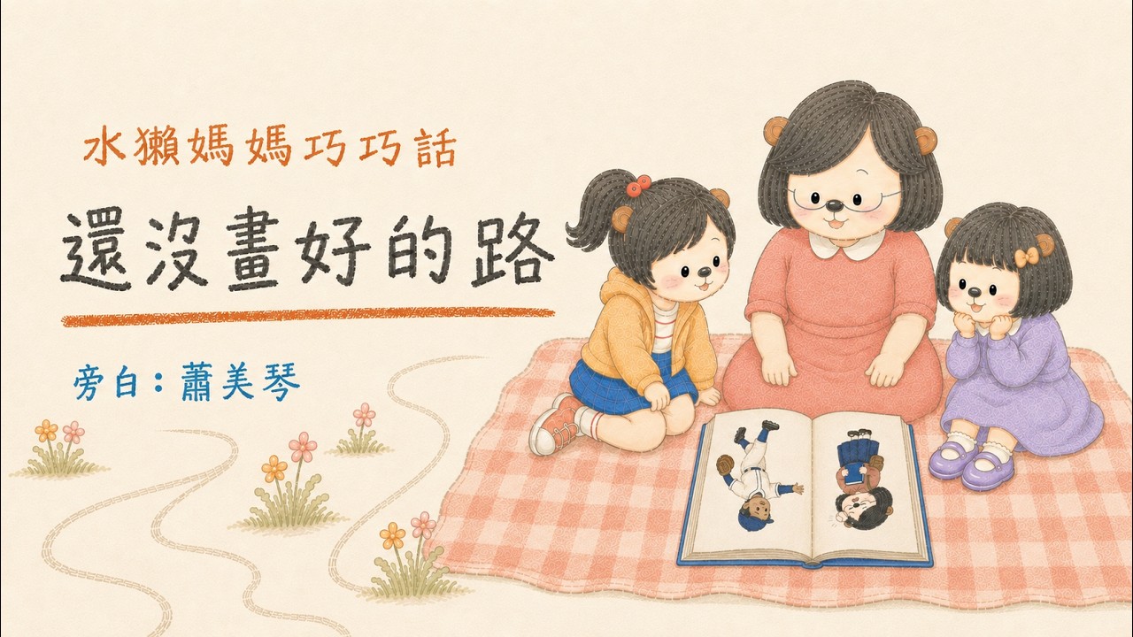 「還沒畫好的路」由蕭美琴副總統來講水獺媽媽的故事說給大家聽！ 縮圖