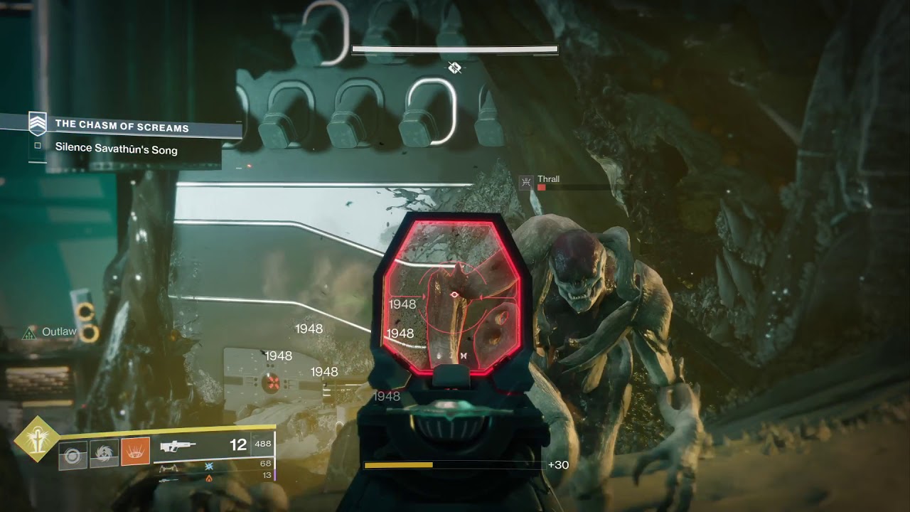 Destiny 2 - "The Chasm of Screams" Thorn Strike SOLO - (Final Room Only, Season Of Opulence, PS4)