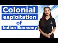 British Exploitation of Indian Economy