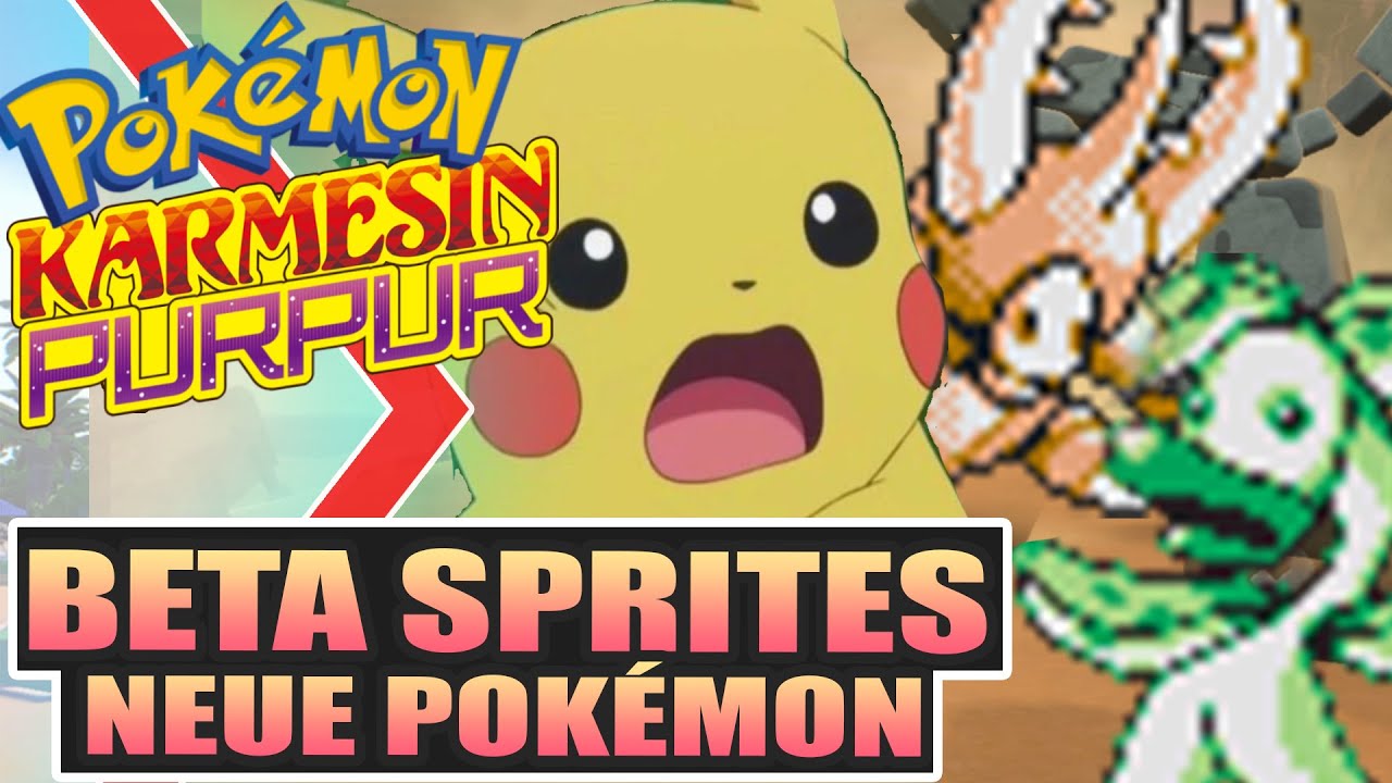 BETA SPRITES (LEAKS) für Pokémon Karmesin & Pokémon Purpur - Diese Pokémon kommen ins GAME (Theorie)