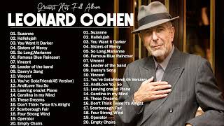 Leonard Cohen Greatest Hits Álbum Completo - Melhores Faixas De