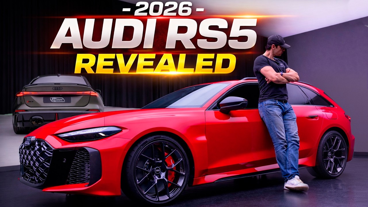Надежда или разочарование? | Представлены Audi RS5 Sedan и Avant 2026 года мощностью 639 л.с.