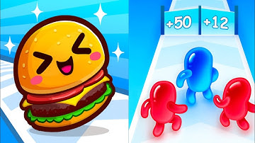Join Blob Clash 3D VS Food Run💥 All Levels Unlocked! 