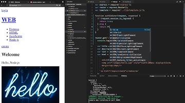 Web4 - Express Session & Auth 6.4. 인증구현 - 인증상태를 UI에 반영