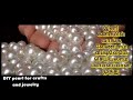 How to make pearl (Synthetic) at home for Craft and jewelry | Homemade pearl | Money saver craft