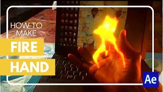 Hand Fire in After Effect