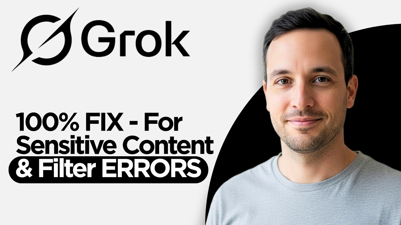 Grok AI Video MODERATED | 100% FIX for Sensitive Content & Content ...
