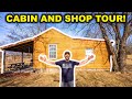 EXPLORING the CABIN and SHOP on the ABANDONED High-Fence Ranch!!! (Full Tour)
