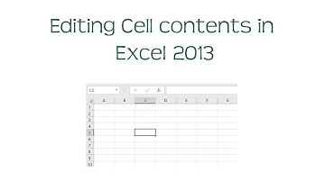 Editing Cell Contents in Excel 2013| Oxford Computer Book 5 #digitallearning #lecture #computer