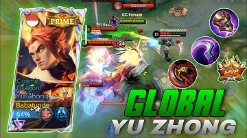 Yu Zhong Beast Mode Unleashed | Global Yu Zhong Immortal Gameplay MLBB