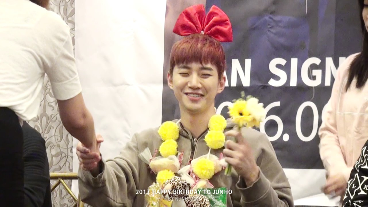 [DIGEST] 170125 HAPPY BIRTHDAY TO JUNHO_준호직캠_By Nuneogun