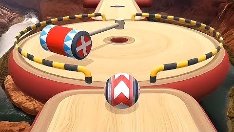 Rolling Balls 3D Sky Race Gameplay SpeedRun Level 57 - 61