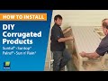 Suntuf and DIY Products Installation Overview (US English)