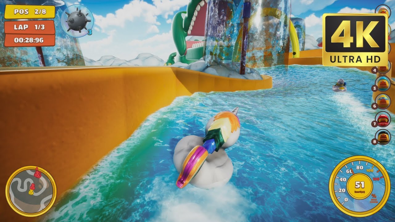Rubberduck Wave Racer - Full Game Longplay, No Commentary [PS5 4K 2160p]