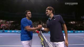 Celebrity Roger Federer vs Jo-Wilfried Tsonga | RR Masters 2011 (HD) Wealth