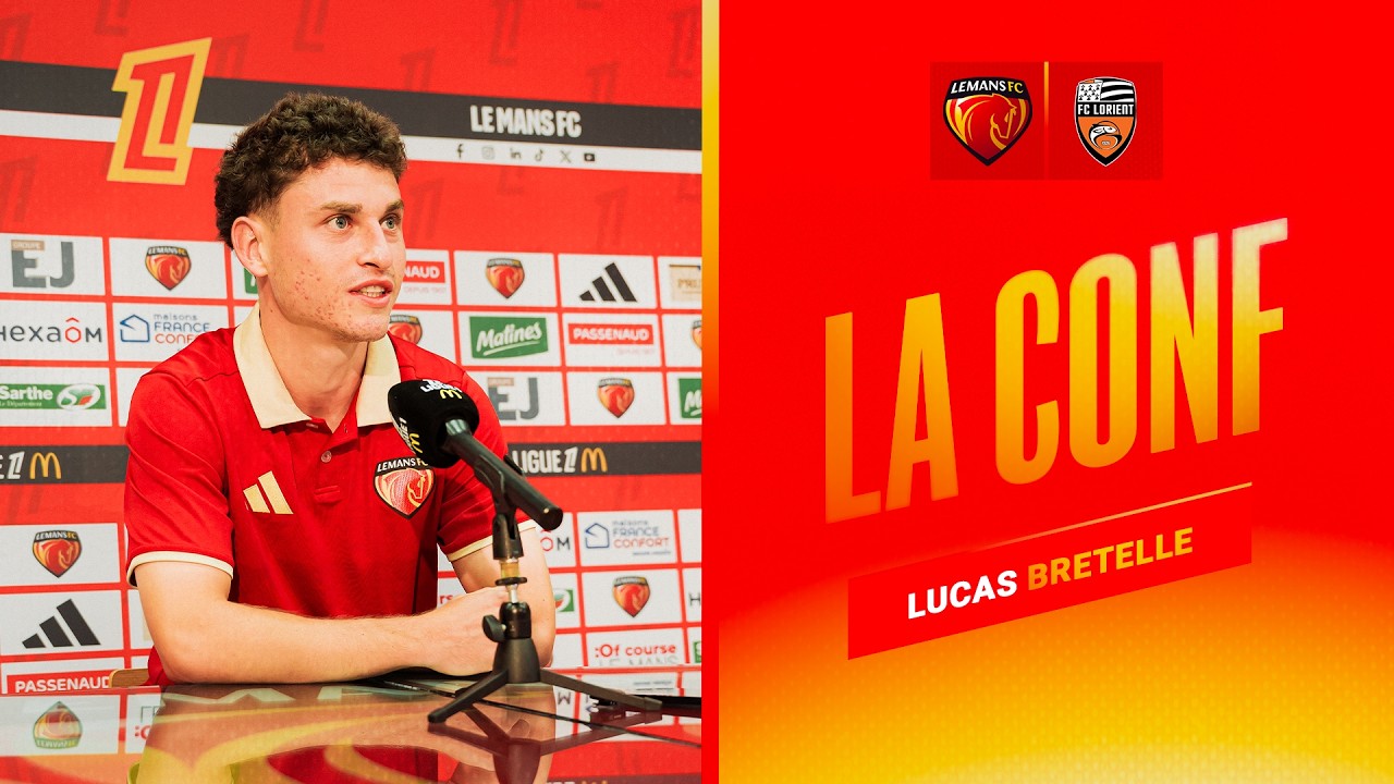 🎙️ 𝐋𝐮𝐜𝐚𝐬 𝐁𝐫𝐞𝐭𝐞𝐥𝐥𝐞 avant Le Mans FC-FC Lorient