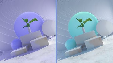 Cinema 4D Abstract  | Product Display | Stage Podium With Sunlight | Demo