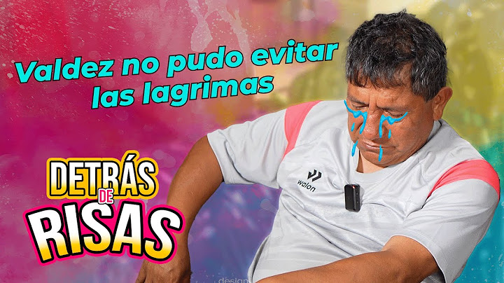 Valdez no pudo contener las lagrimas con el Chino