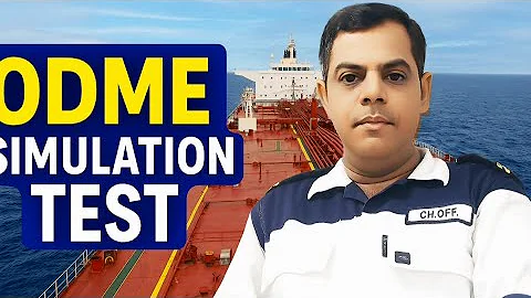  ODME Simulation Test on Tanker 