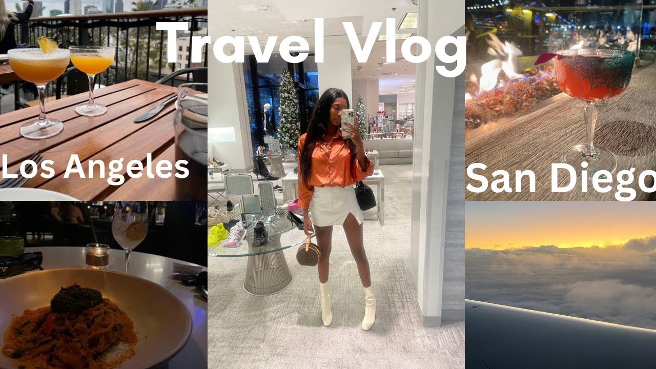 Travel Vlog Food Critic + Where to eat in Los Angeles + San Diego 