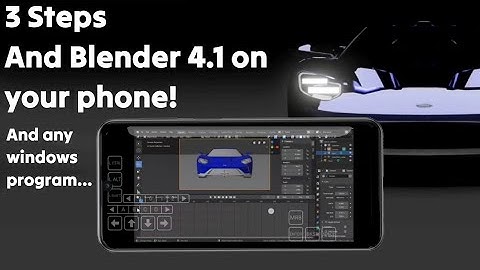 INSTALL BLENDER MOBILE IN 3 STEPS!
