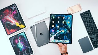 Unboxing the brand new 2018 ipad pro in both 11" and 12.9" models.
these are packing some serious heat contenders for a stand alone
device. of course...