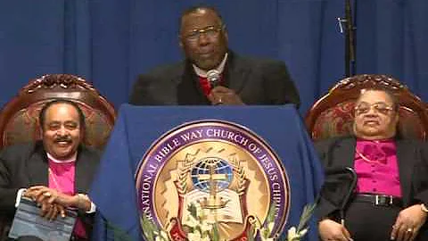 Apostle Cornelius Showell's keynote address