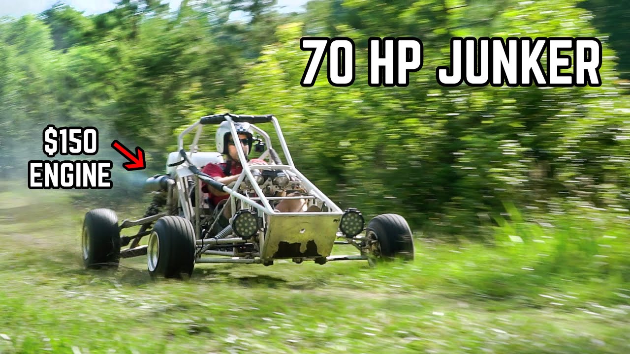 Our FORGOTTEN 750cc Powered Cross Kart Returns to FULL POWER!