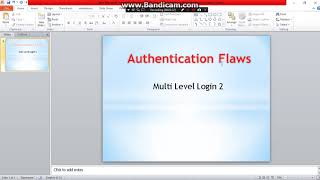 WebGoat: Authentication Flaws