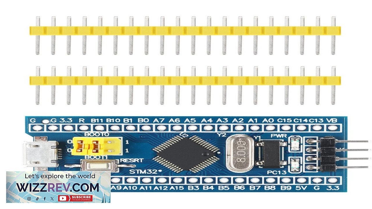 STM32F103C8T6 Small System Development Board Microcontroller STM32 ARM Core Board Micro USB Review