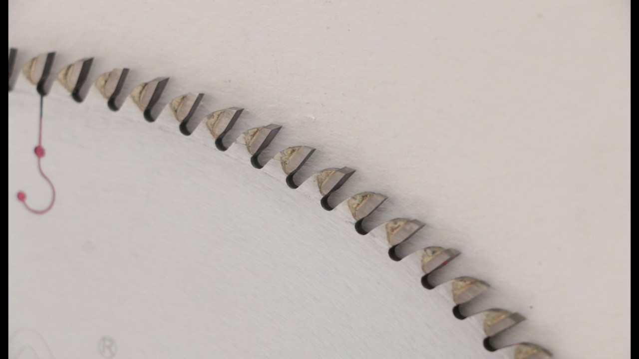 saw blade for Organic glass/ Acrylic YouTube