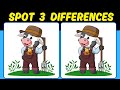 Spot the differences  brain work out easy medium hard   the quiz adda