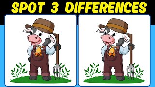 Spot The Difference : Find 3 Changes, Don't Give Up | Find The Difference