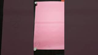 Beautiful Flower Border Painting Chart Paper