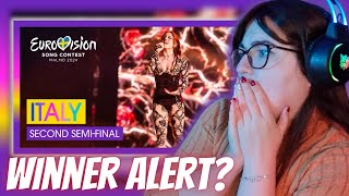 Angelina Mango - La noia (LIVE) | Italy 🇮🇹 Second Semi-Final Eurovision 2024 | REACTION