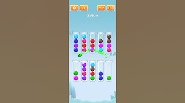 Drip Sort Puzzle Level 68 Walkthrough Solution iOS/Android