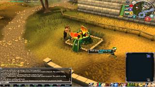 RuneScape Picking Wishing Well Bush! [Harvest  Heaven]