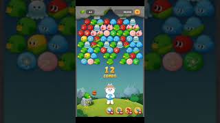 line bubble 2 卡片 收集樹葉，29球 20190207