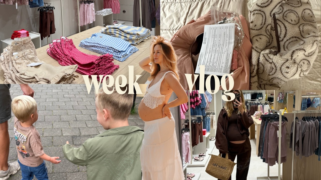 Bijna Bevallen! Vluchtkoffer Inpakken & Shoppen bij Zara, H&M, Primark en Zeeman | Weekvlog✨