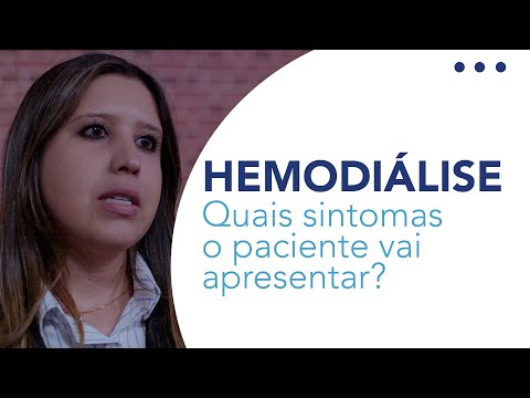 Vídeo: Efeitos Colaterais Da Diálise