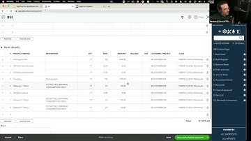 RightTool PRO: COPY DOWN fields within QuickBooks Online Transactions