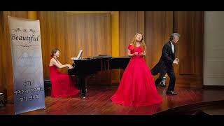 소프라노 윤 정. Les oiseaux dans la charmille. J .Offenbach . 오페라 호프만의 뱃노래.pf 김상희.뷰아성 제16회 정기연주회.#윤정