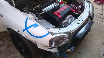 Opel corsa b c20xe turbo start.