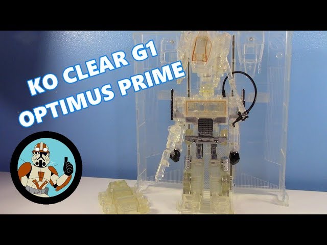 Knock-Off Transformers G1 CLEAR Optimus Prime/Convoy