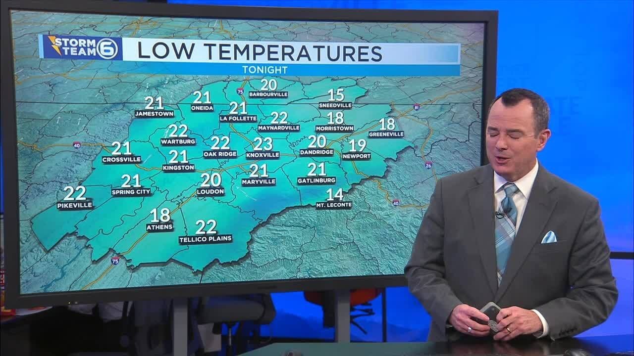 A slight thaw for a few more days