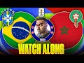 LIVE | BRAZIL 1-1 MOROCCO | WORLD CUP 2026 WATCH ALONG