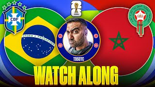 LIVE | BRAZIL 1-1 MOROCCO | WORLD CUP 2026 WATCH ALONG