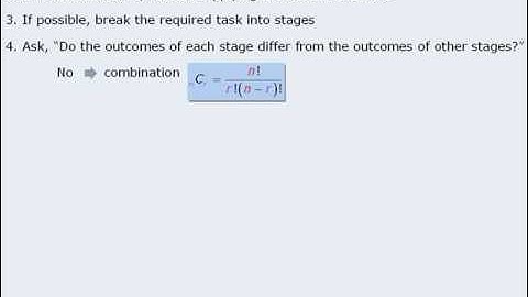 19. GRE Lesson: Counting Strategies - Part II